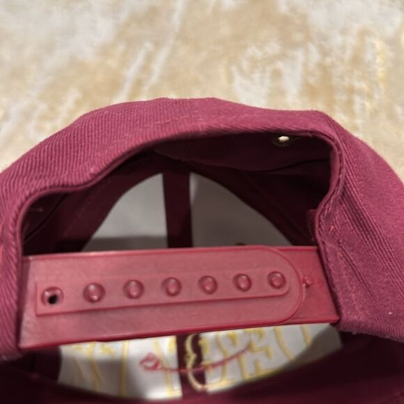 Vintage RARE 1996 Kentucky Derby 122 Red Snapback Baseball Cap Hat - All Pro - Picture 9 of 9